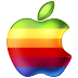Apple Rainbow Icon 72x72 png